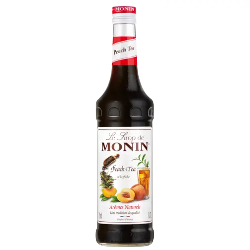 Sirop Monin Peach Tea: O Aroma Fructata