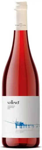 Vin rose sec Cantina Frentana Vallevo Cerasuolo D'Abruzzo, Montepulciano