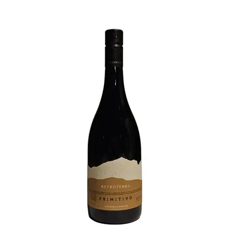 Cantina di Veglie Retroterra Primitivo Puglia IGP - Vin Rosu Sec - Italia
