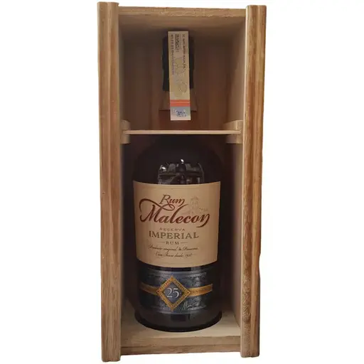 Rom Malecon Reserva Imperial Rum 25 Ani Woodbox