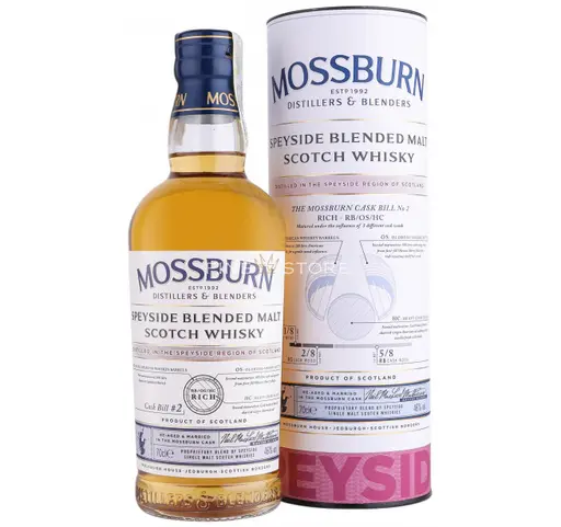 Mossburn Signature Cask Series Speyside Bill No 2