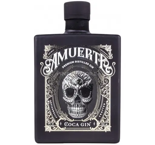 Gin Amuerte Coca Leaf Black Edition