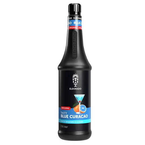 Siropuri pentru cocktail si limonada, Blue Curacao, PET