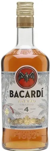 Rom Bacardi Anejo Cuatro 4 Years, Cuba
