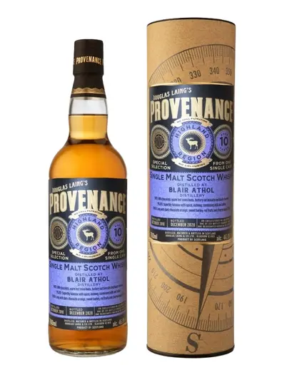 Provenance Blair Athol Single Malt Scotch Whisky 10 Ani