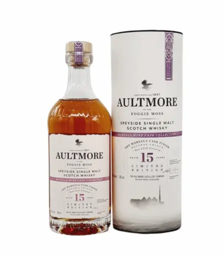 Aultmore 15 Ani Dry Marsala Wine Cask Finish Whisky