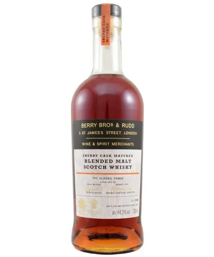 Berry Bros & Ruud whisky Classic Sherry Cask Matured
