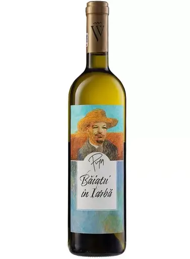 Baiatu in iarba vin alb demisec