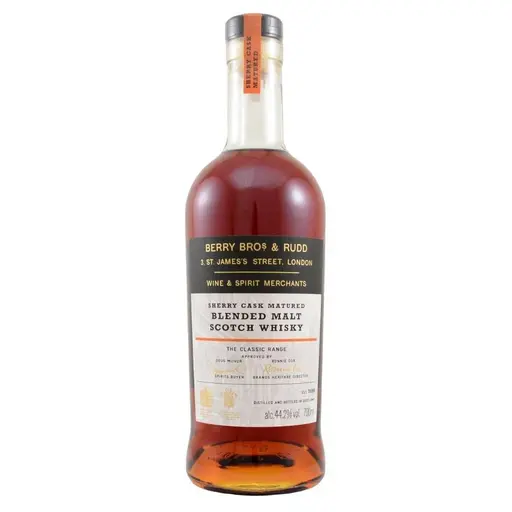 Berry Bros. & Rudd WHISKY Classic SHERRY CASK Matured in