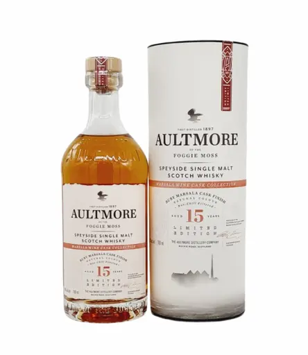 Aultmore 15 Ani Ruby Marsala Wine Cask Finish Whisky