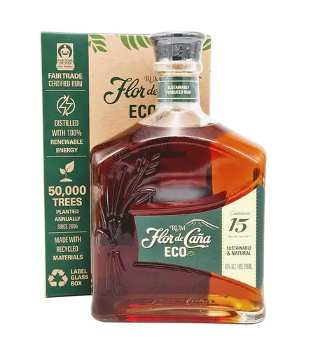Flor de Cana Rum Eco Terra 15 YO