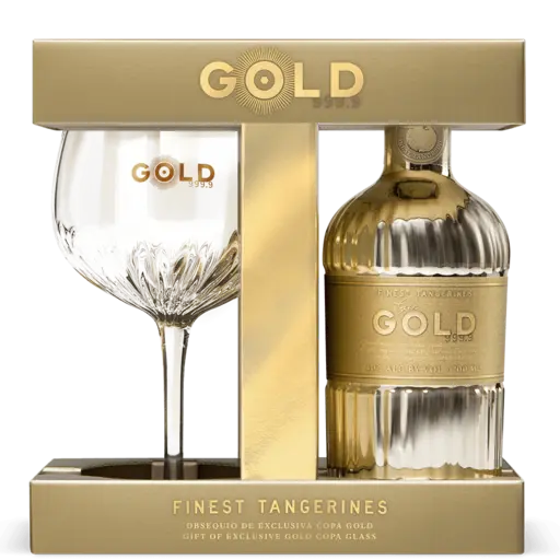 Gold Gin 999.9 + Pahar