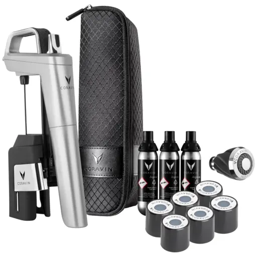 Sistem de conservare a vinului CORAVIN(r) Timeless Six Plus - Silver