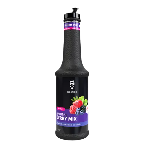 Piureuri pentru cocktail si limonada, Fructe de padure ( Red berries ), PET