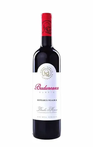 Budureasca clasic feteasca neagra vin rosu demisec