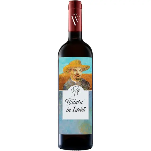 Vin Rosu Baiatu' in Iarba, Feteasca Neagra, Demisec