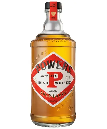 Whisky irlandez Powers Gold Label, alcool