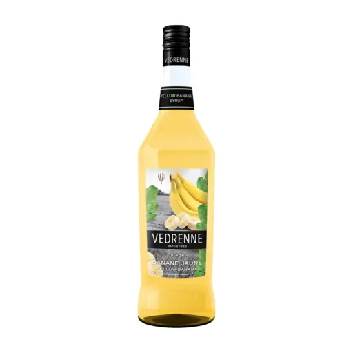 Vedrenne Syrup Yellow Banana